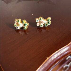 Colorful Floral Earrings